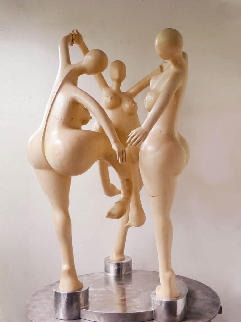 George Holm Dumesco Fine Art Sculpture Huon Pine Corrobree