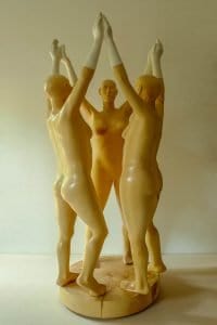 George Holm Dumesco Fine Art Sculpture Huon Pine Winter